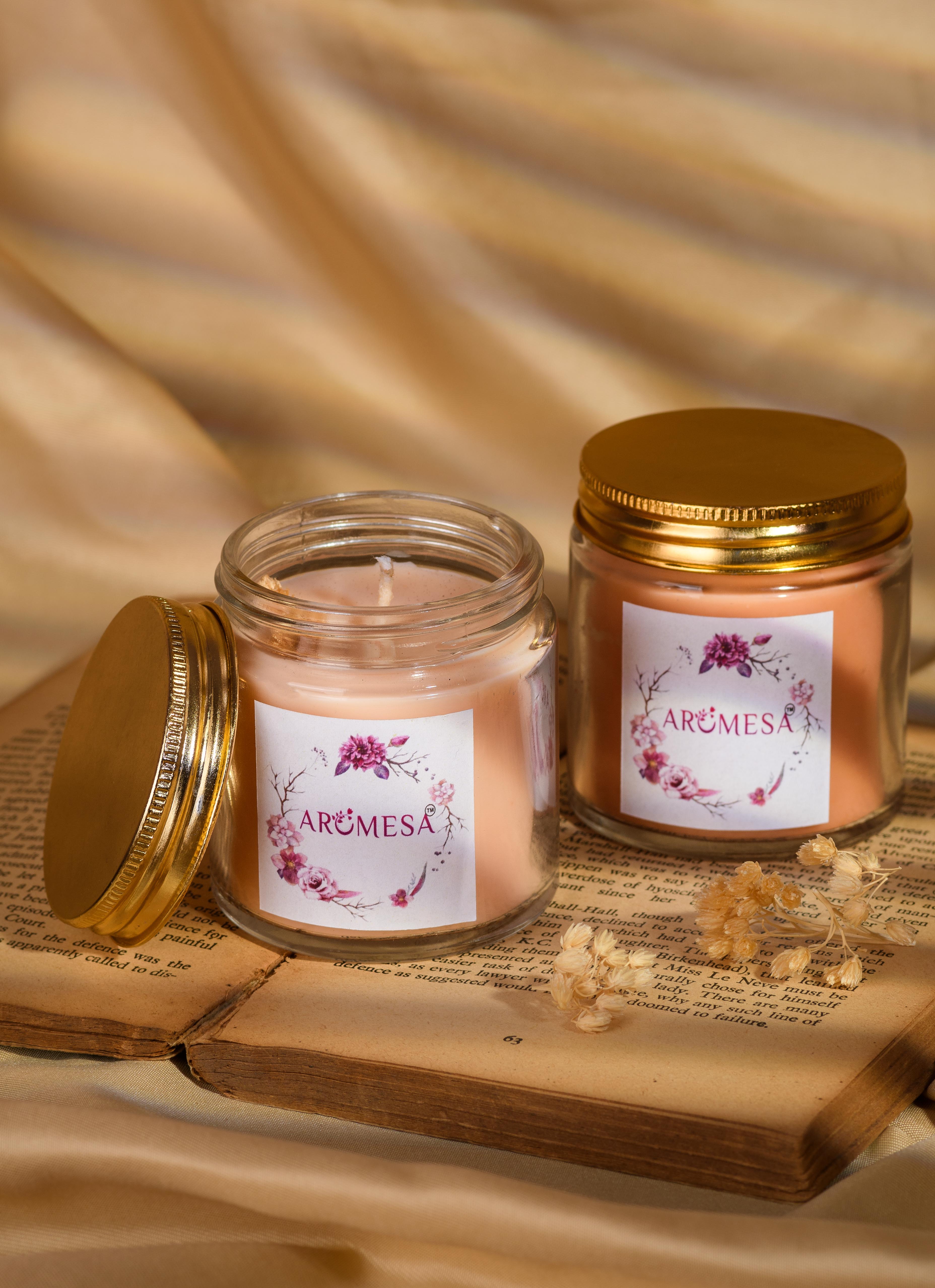 Freshly Picked Scented Soy Candle from Aromesa