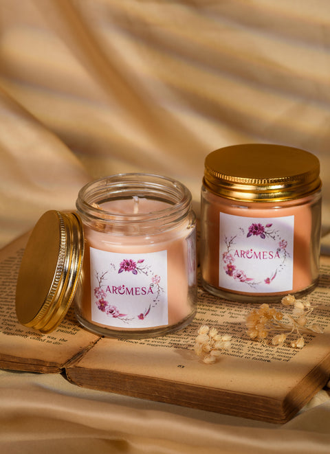 Freshly Picked Scented Soy Candle from Aromesa