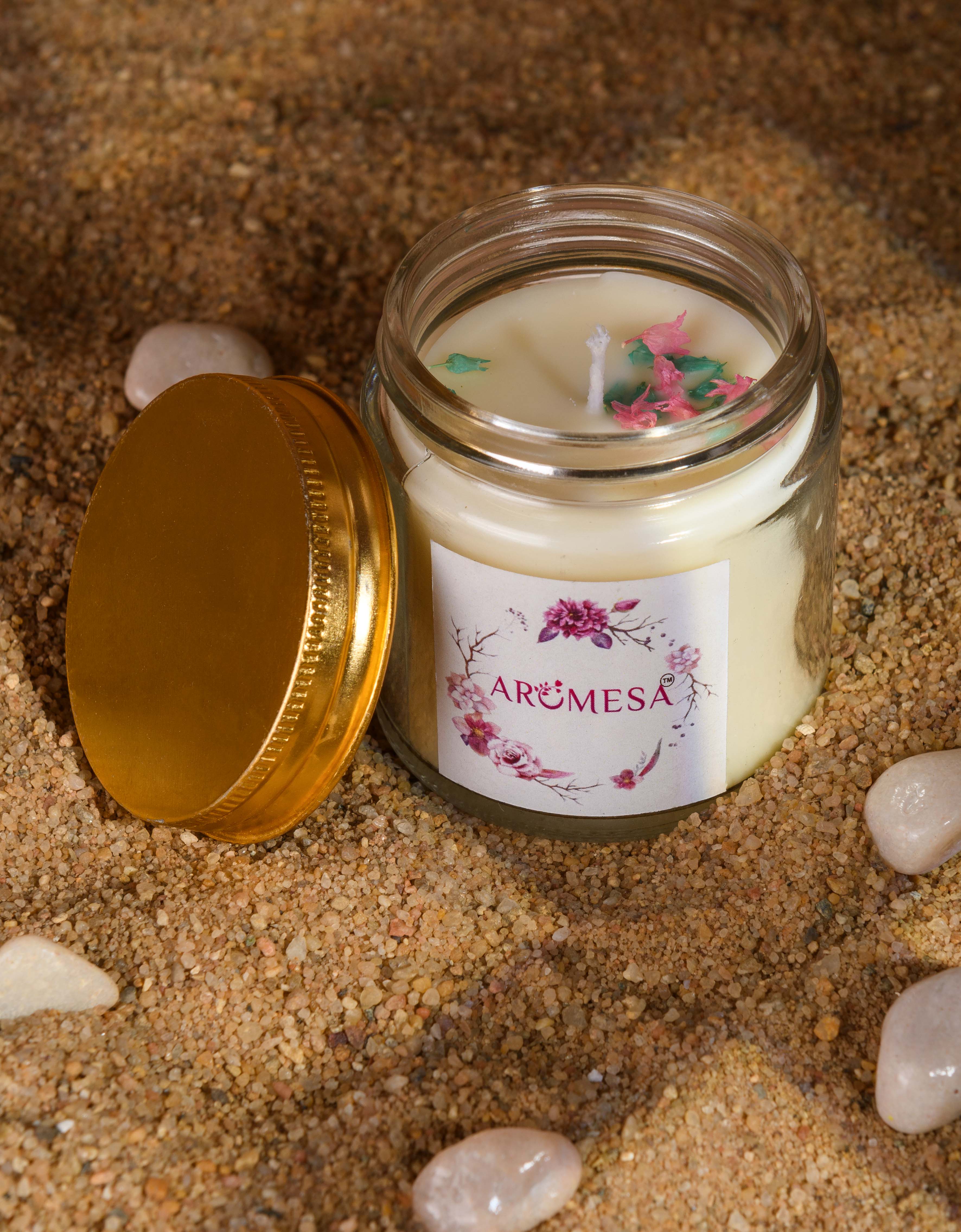 Fresh - Scented Soy Candle from Aromesa