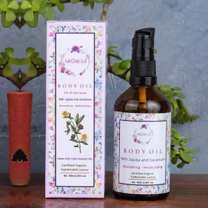 Body Oil | Jojoba & Geranium | Moisturising | 100 ml